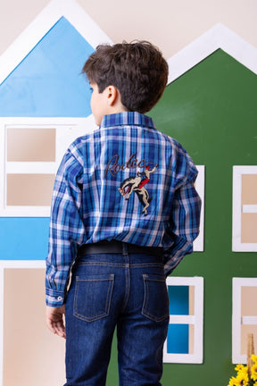 Camisa Junina Miss Cherry Rodeio Bruno - Elegância e Conforto para os Pequenos | Bebeloo Kids
