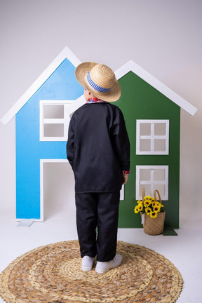 Conjunto Junino Princesa Seu Juca Terno Preto - Estilo Delicado para o Dia a Dia | Bebeloo Kids