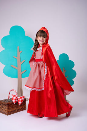 Fantasia Princesa Belli Longa Chapeuzinho Vermelho (FANTPRNCBLLCHPZNVMRL)