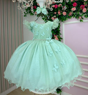 Vestido Menina Bonita Maju Verde Menta (VESTMNBNTNJVRD)