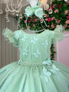 Vestido Menina Bonita Maju Verde Menta (VESTMNBNTNJVRD)