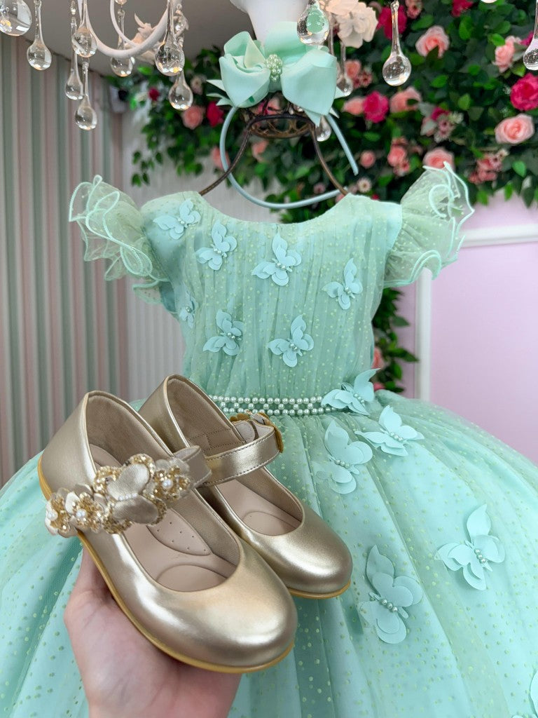 Vestido Menina Bonita Maju Verde Menta (VESTMNBNTNJVRD)
