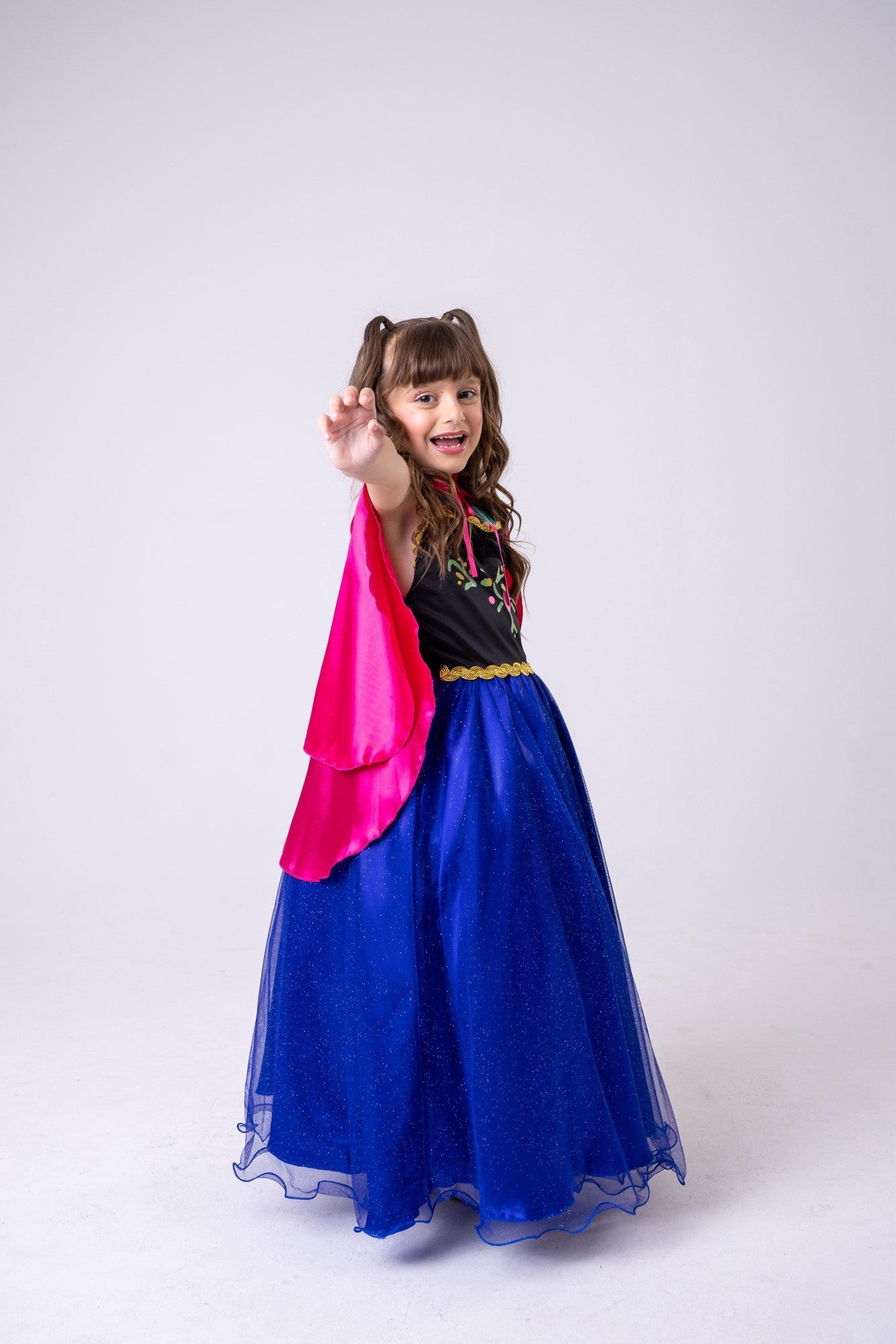 Fantasia Princesa Ana Frozen Longa - Qualidade e Cuidado para os Pequenos | Bebeloo Kids