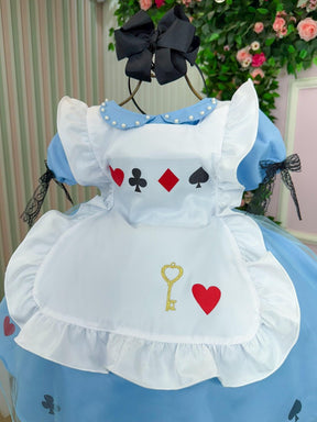 Vestido Princesa Alice no Pais das Maravilhas - Leveza e Elegância para Meninas | Bebeloo Kids