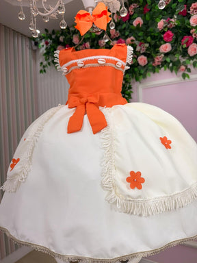 Vestido Tematicos Kids Moana Modelo 3 - Leveza e Elegância para Meninas | Bebeloo Kids