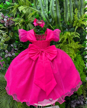 Vestido Tematicos Ysa Kids Lilo Stitch Pink com Led - Leveza e Elegância para Meninas | Bebeloo Kids
