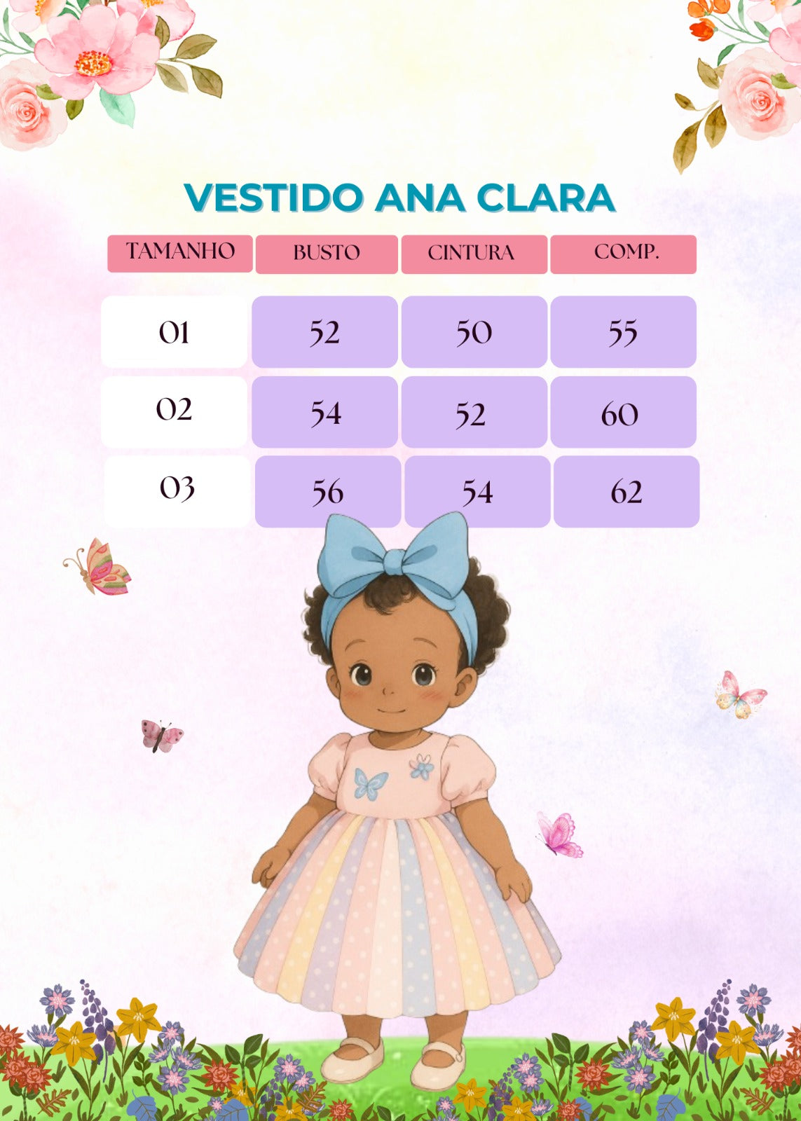 Vestido Vila Lele Ana Clara Rosa Saia Colorida - Leveza e Elegância para Meninas | Bebeloo Kids