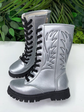Bota/Coturno Flor di Mila Aylla Prata Boiadeira - Qualidade e Cuidado para os Pequenos | Bebeloo Kids