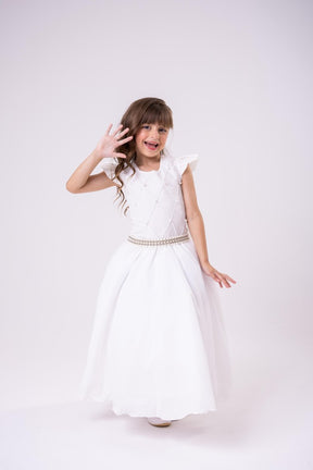 Vestido Ysa Kids Ariane Longo Off - Leveza e Elegância para Meninas | Bebeloo Kids