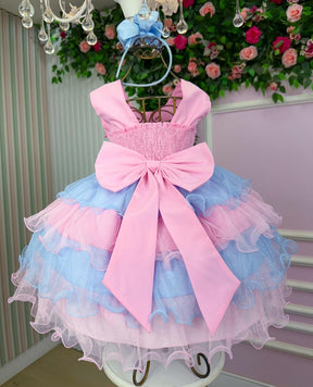 Vestido Ysa Kids Lauren Rosa - Leveza e Elegância para Meninas | Bebeloo Kids