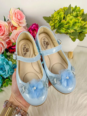 Sapatilha Doce Pe Jardim Encantado Azul Bebe - Diversão e Encanto para Brincar | Bebeloo Kids