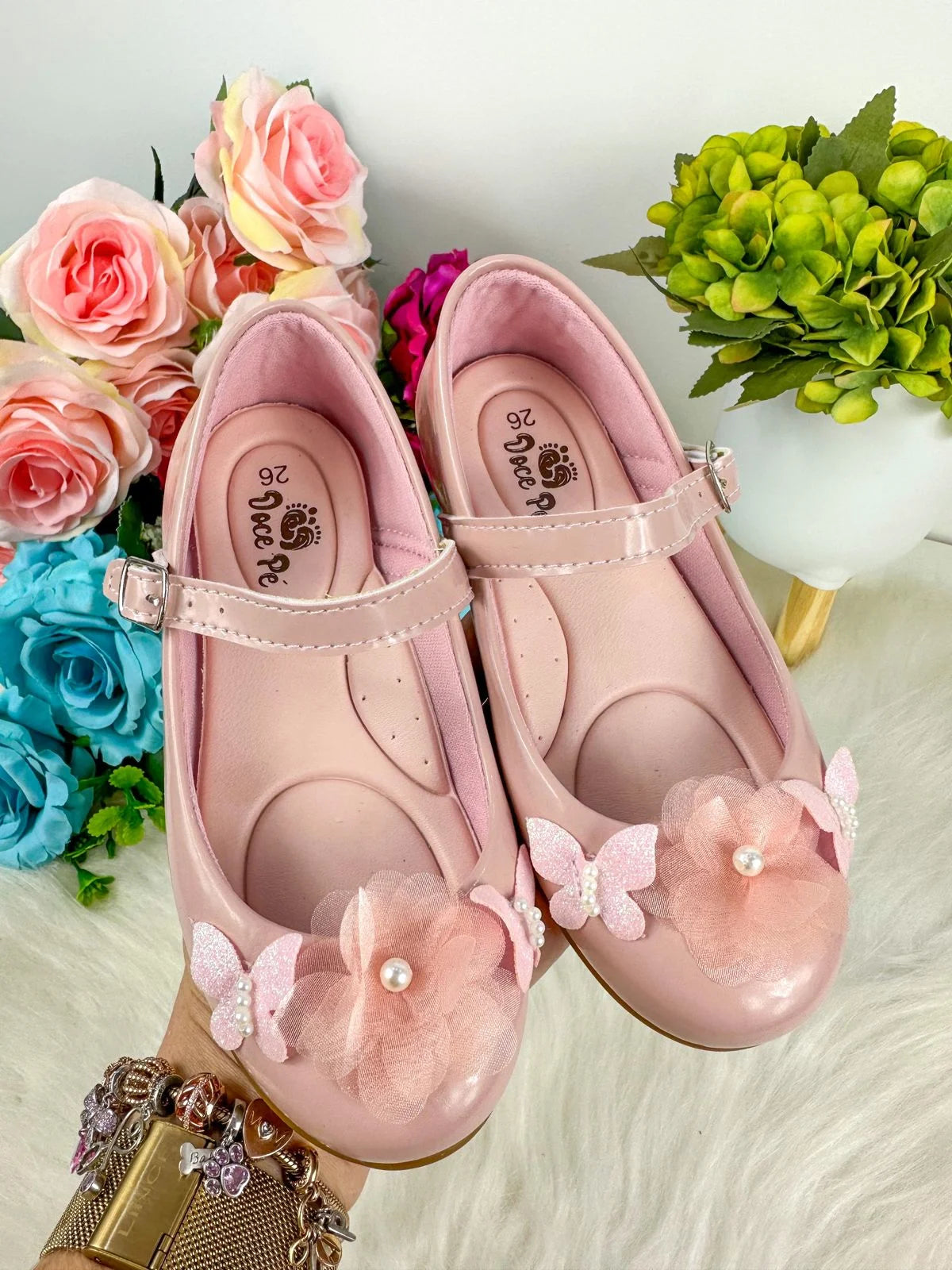 Sapatilha Doce Pe Jardim Encantado Nude - Rose - Diversão e Encanto para Brincar | Bebeloo Kids