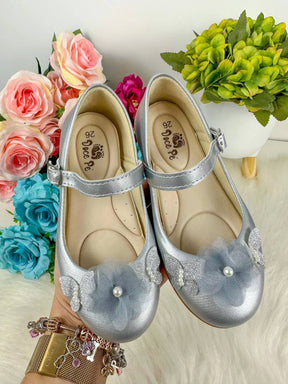 Sapatilha Doce Pe Jardim Encantado Prata - Diversão e Encanto para Brincar | Bebeloo Kids