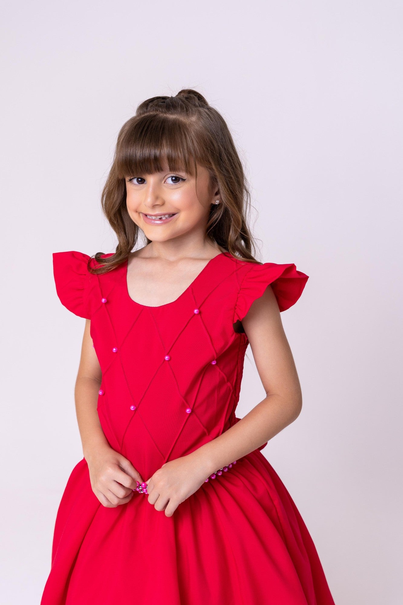 Vestido Ysa Kids Ariane Longo Pink - Leveza e Elegância para Meninas | Bebeloo Kids