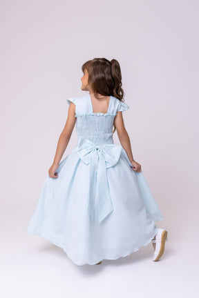 Vestido Ysa Kids Ariane Longo Verde Porto Fino - Leveza e Elegância para Meninas | Bebeloo Kids