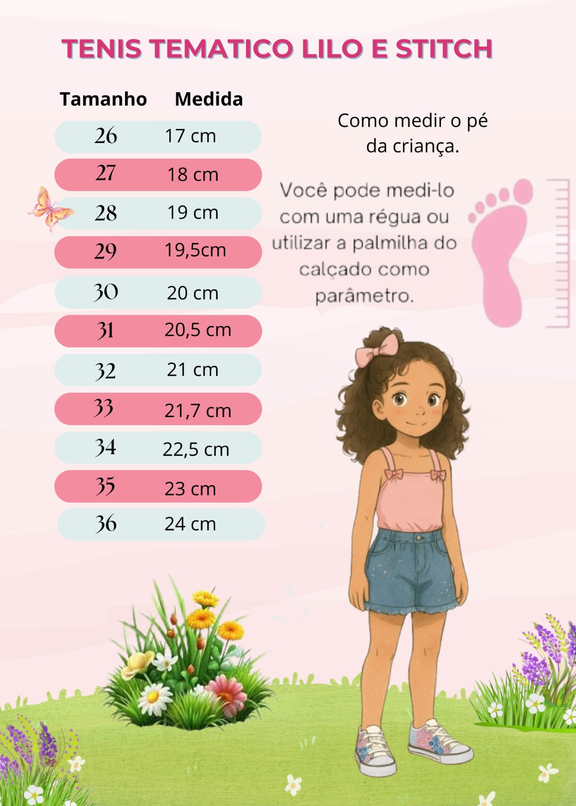 Tenis Tematico Lilo e Stitch - Qualidade e Cuidado para os Pequenos | Bebeloo Kids