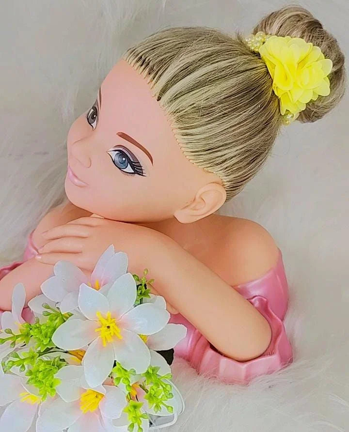 Porta Coque Bebeloo Kids Flor Perolas Amarelo Claro | Bebeloo Kids