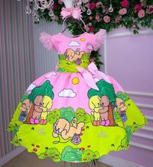 Vestido Temáticos Infantil Luxo Bobbie Goods - Leveza e Elegância para Meninas | Bebeloo Kids