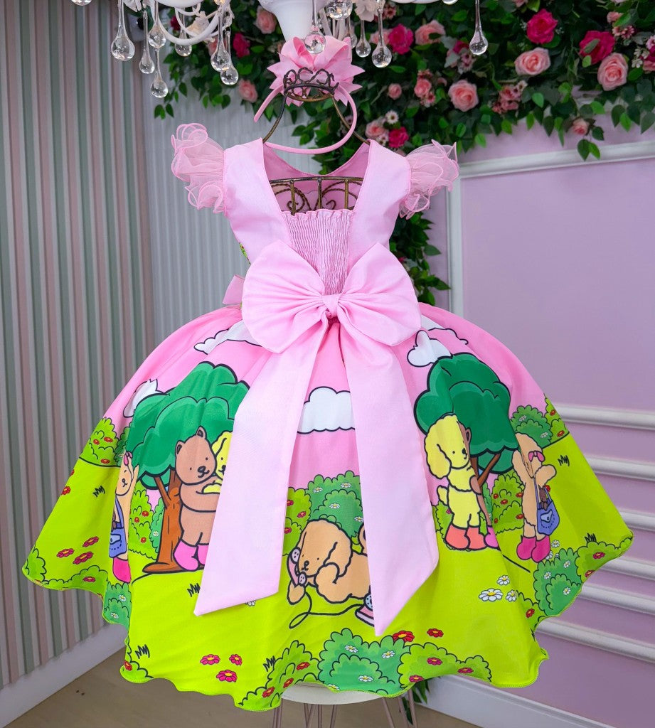 Vestido Temáticos Infantil Luxo Bobbie Goods - Leveza e Elegância para Meninas | Bebeloo Kids