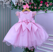 Vestido Marie Bebe Mia Rosa Bebe - Leveza e Elegância para Meninas | Bebeloo Kids