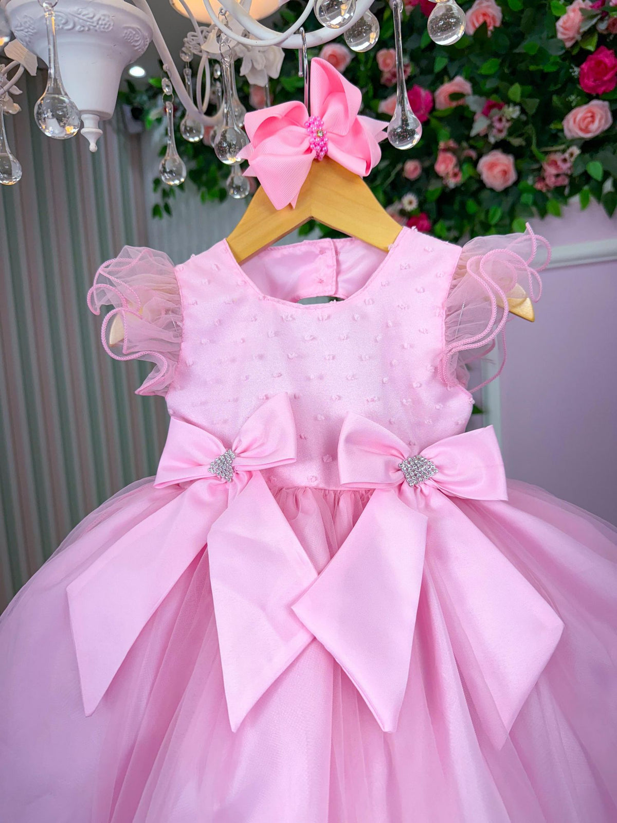 Vestido Marie Bebe Mia Rosa Bebe - Leveza e Elegância para Meninas | Bebeloo Kids