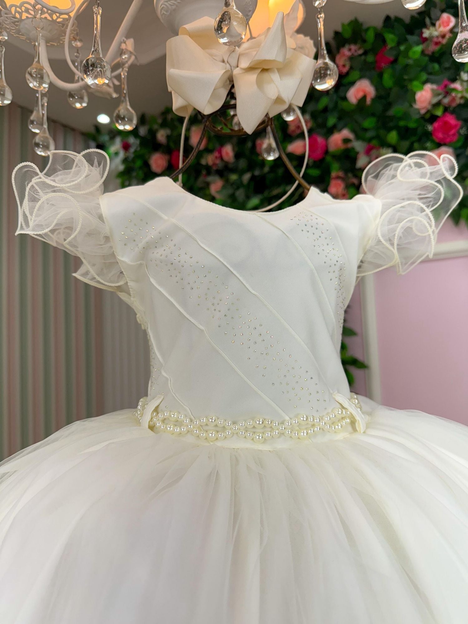 Vestido Infantil Menina Bonita Zoe Off - Leveza e Elegância para Meninas | Bebeloo Kids
