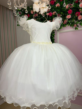 Vestido Infantil Menina Bonita Zoe Off - Leveza e Elegância para Meninas | Bebeloo Kids