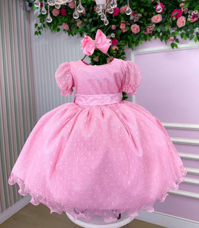 Vestido Marie Rosa Bebe Bolinhas (VESTMARIERSBBBLNHS)