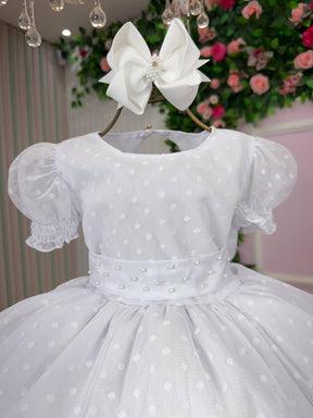 Vestido Marie Branco Bolinhas (VESTBRNCBOL)