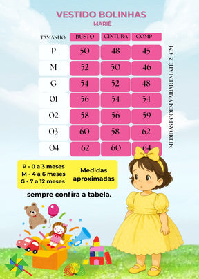 Vestido Marie Branco Bolinhas (VESTBRNCBOL)