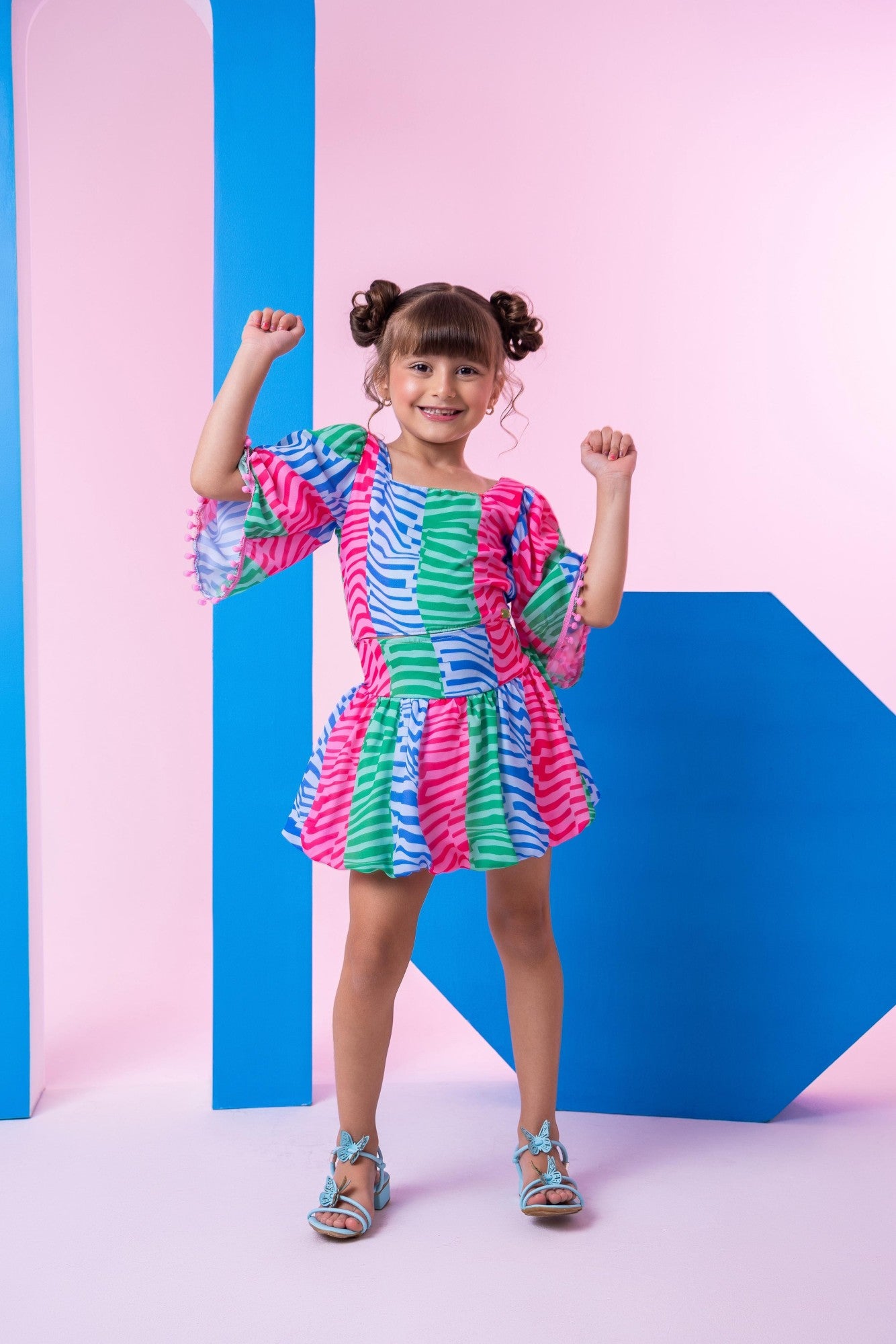 Conjunto Banana Club Alice Pink - Estilo Delicado para o Dia a Dia | Bebeloo Kids