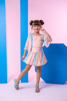 Conjunto Banana Club Alice Rosa Bebe - Estilo Delicado para o Dia a Dia | Bebeloo Kids