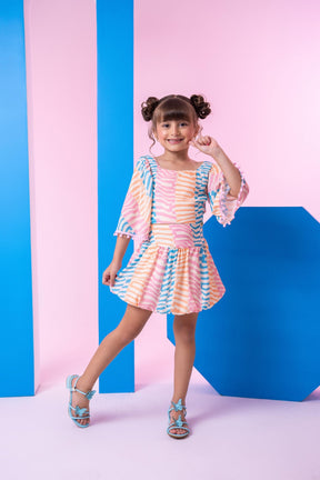 Conjunto Banana Club Alice Rosa Bebe - Estilo Delicado para o Dia a Dia | Bebeloo Kids