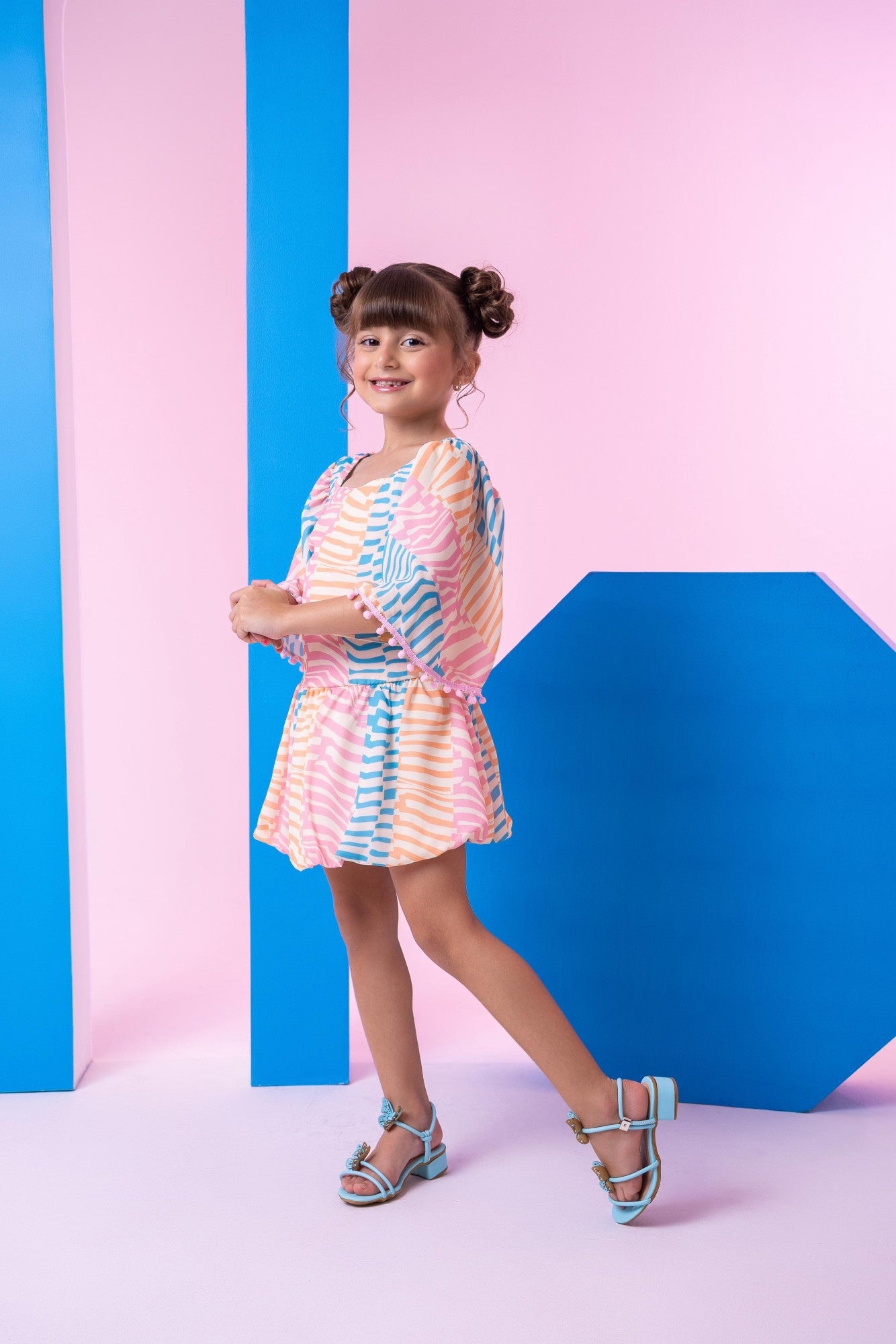 Conjunto Banana Club Alice Rosa Bebe - Estilo Delicado para o Dia a Dia | Bebeloo Kids
