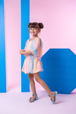 Conjunto Banana Club Alice Rosa Bebe - Estilo Delicado para o Dia a Dia | Bebeloo Kids
