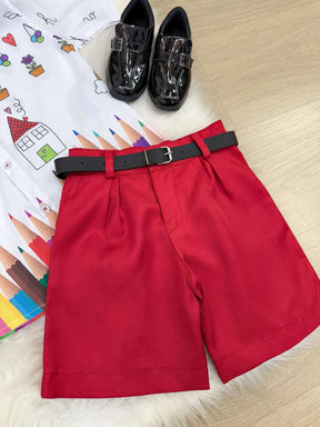 Conjunto Miss cherry Meninos - Lapis Aquarela Vermelho ABC - Estilo Delicado para o Dia a Dia | Bebeloo Kids