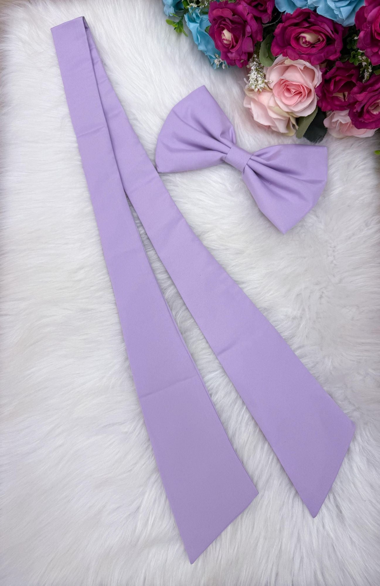 Laço Opcional / Faixa Do Vestido Selena Lilas (LCOOPNDVESTSLNLLS)