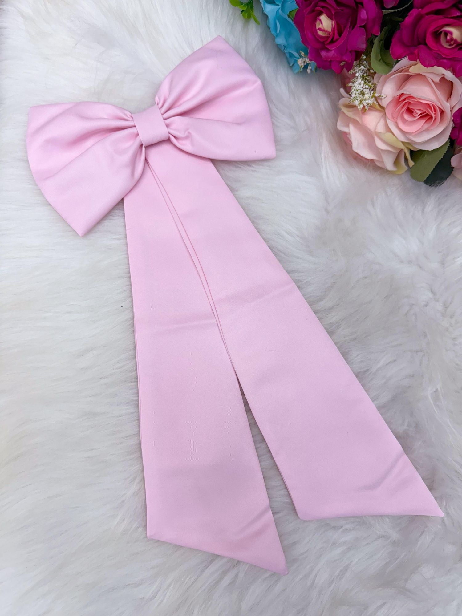 Laço Opcional / Faixa Do Vestido Selena Rosa Bebe - Charme e Delicadeza para os Cabelos | Bebeloo Kids