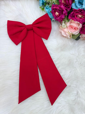 Laço Opcional / Faixa Do Vestido Selena Vermelho - Charme e Delicadeza para os Cabelos | Bebeloo Kids