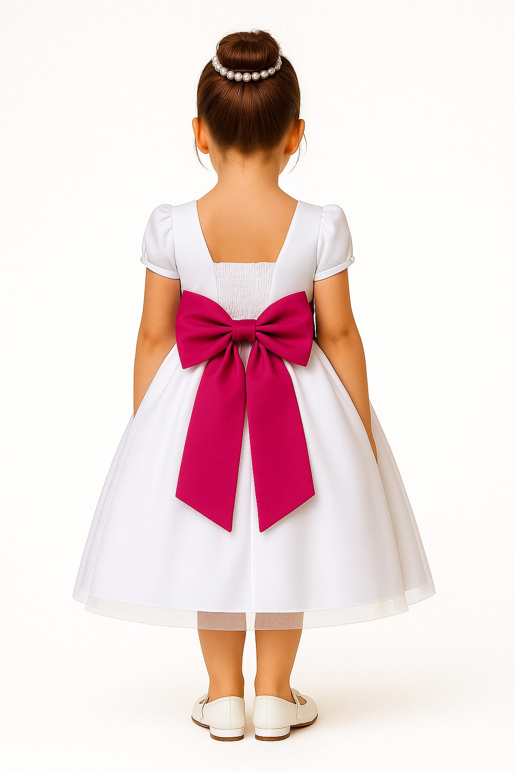 Laço Opcional / Faixa Do Vestido Selena Pink - Charme e Delicadeza para os Cabelos | Bebeloo Kids