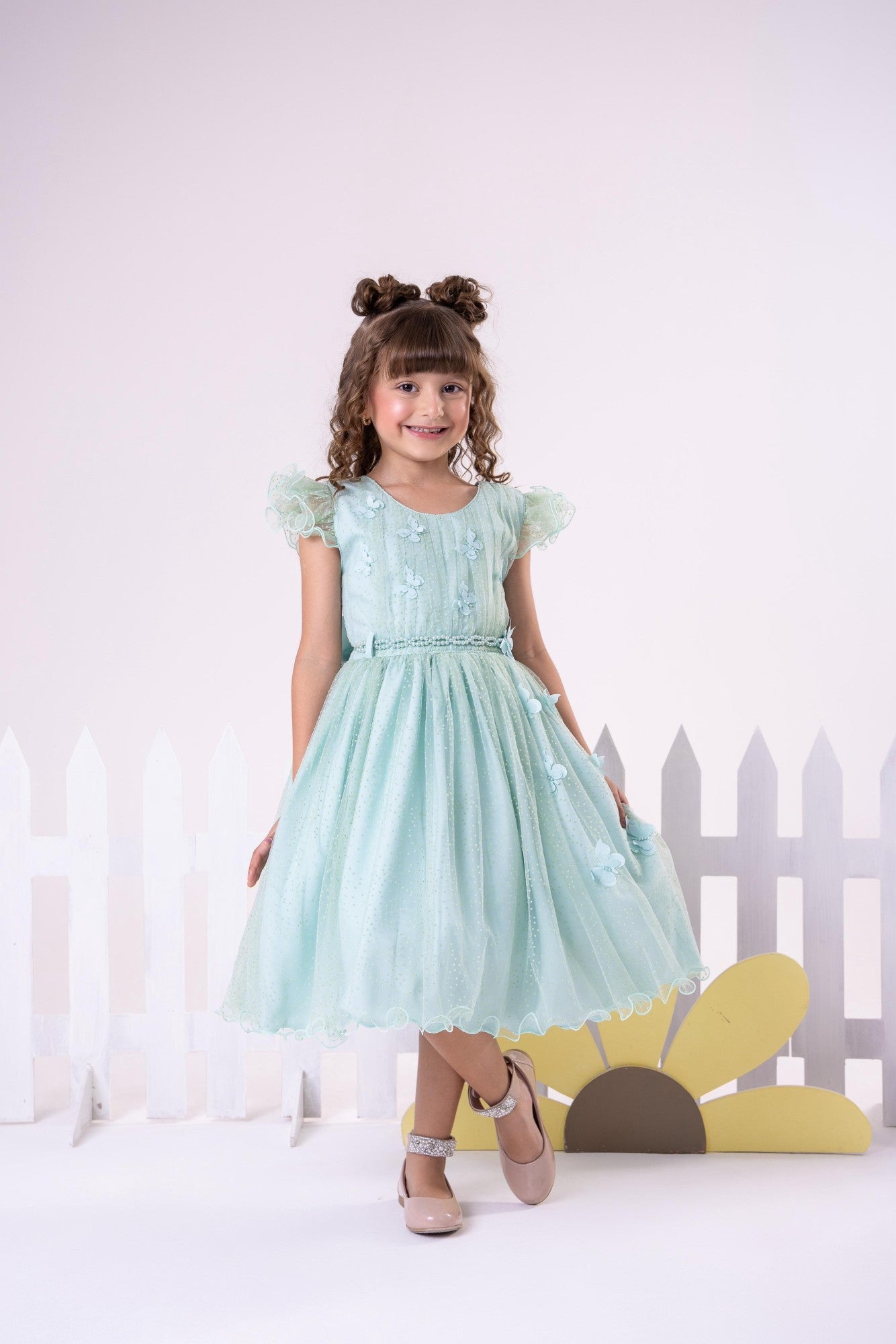 Vestido Menina Bonita Maju Verde Menta (VESTMNBNTNJVRD)