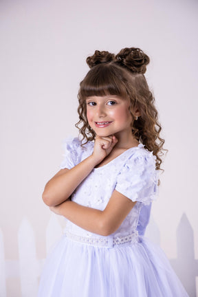Vestido Infantil Menina Bonita Betania Branco - Leveza e Elegância para Meninas | Bebeloo Kids