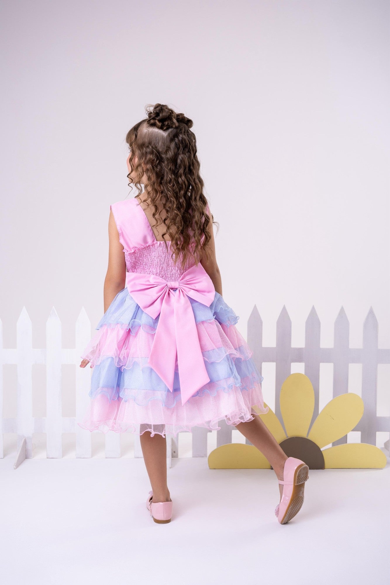 Vestido Ysa Kids Lauren Rosa - Leveza e Elegância para Meninas | Bebeloo Kids