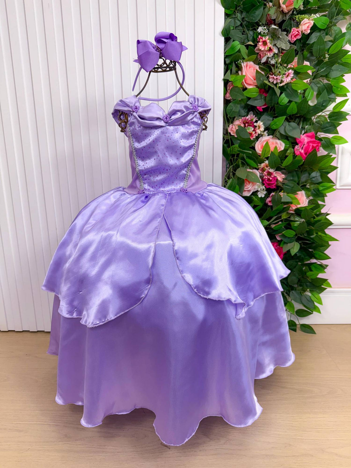 Fantasia Longa Princesa Rapunzel Modelo 3 - Qualidade e Cuidado para os Pequenos | Bebeloo Kids