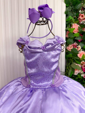 Fantasia Longa Princesa Rapunzel Modelo 3 - Qualidade e Cuidado para os Pequenos | Bebeloo Kids
