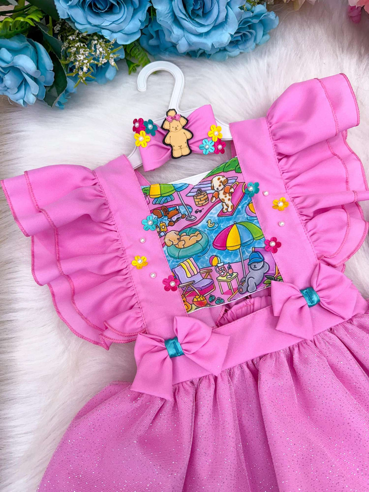 Romper/Vestido Princesa Tematico Bobbie Goods - Leveza e Elegância para Meninas | Bebeloo Kids