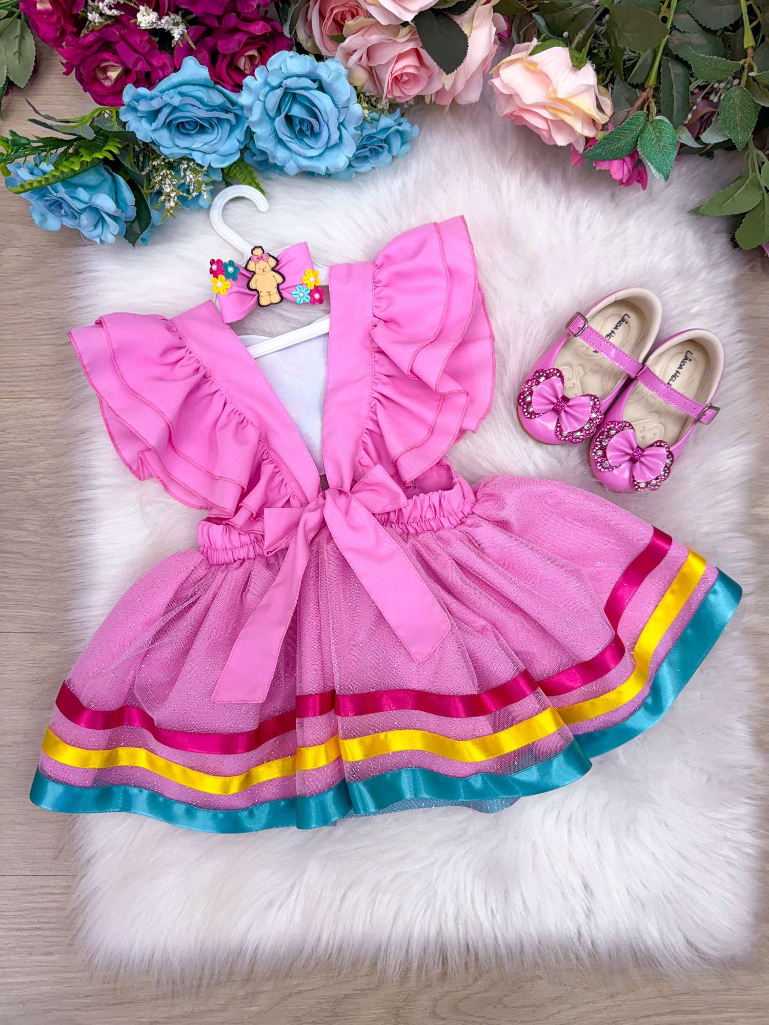 Romper/Vestido Princesa Tematico Bobbie Goods - Leveza e Elegância para Meninas | Bebeloo Kids
