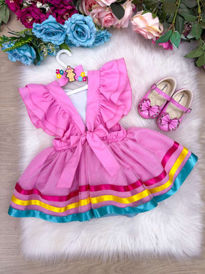 Romper/Vestido Princesa Tematico Bobbie Goods - Leveza e Elegância para Meninas | Bebeloo Kids