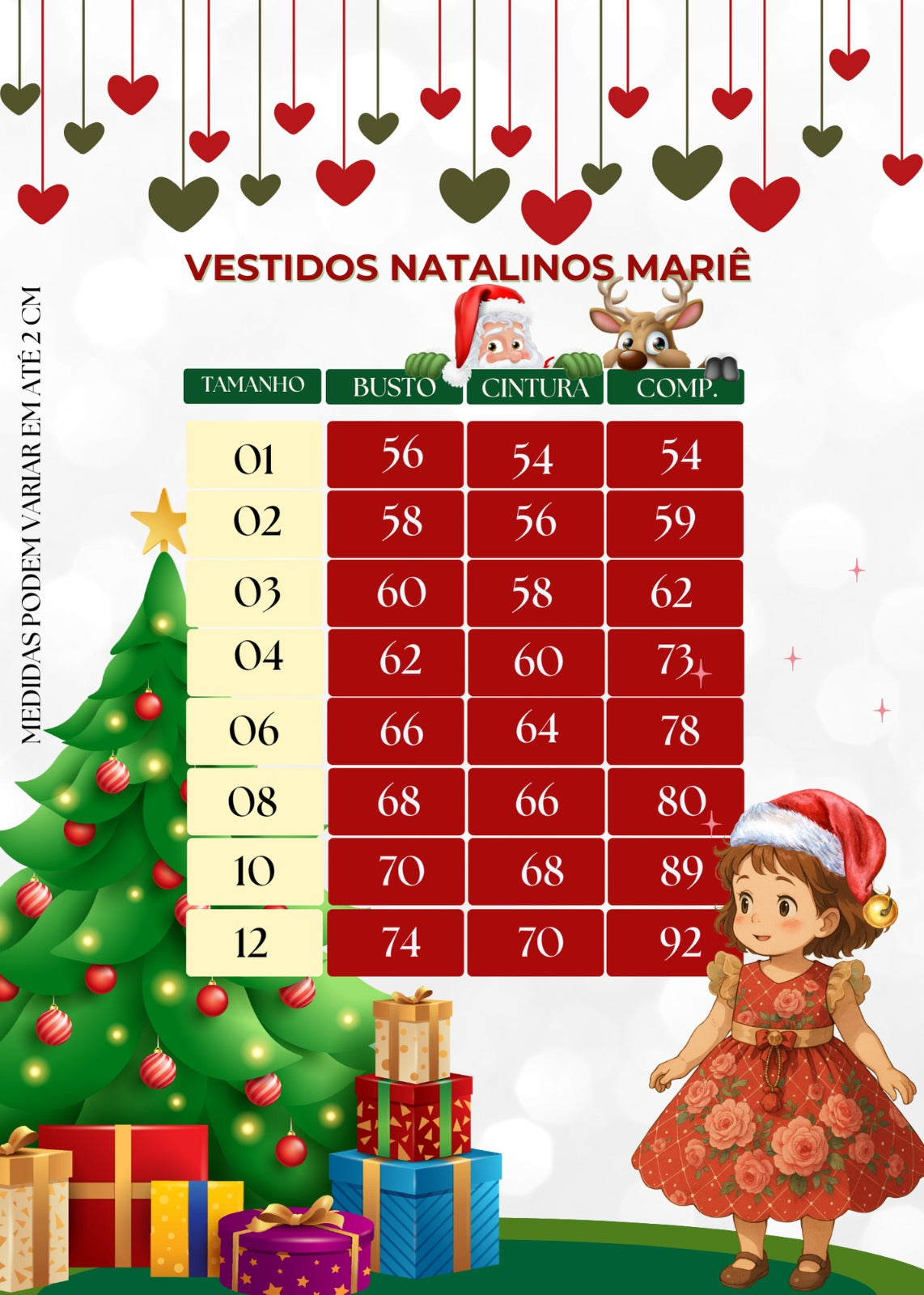 Vestido Marie Alegria do Noel Vermelho - Natal - Leveza e Elegância para Meninas | Bebeloo Kids