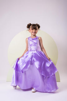 Fantasia Longa Princesa Rapunzel Modelo 3 - Qualidade e Cuidado para os Pequenos | Bebeloo Kids